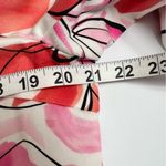 SilkLand Colorful Artsy Abstract Print Jacket PINK/BLACK/WHITE 3/4 Large Pink Photo 7