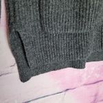 Madewell  GLENBROOK HALF ZIP PULLOVER SWEATER CHARCOAL GRAY SMALL Photo 4