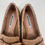 Charles David  NWOT Women’s Finite‎ Woven Raffia Loafer Size 7.5M Tan Flats Photo 3