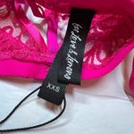 For Love & Lemons Soutache Lace Garter Belt Hot Pink Size XXS New Photo 4