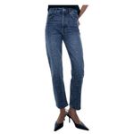 ZARA  ZW The High Rise Slim Rhinestone Jeans Mid-Blue REF- 6840/043 size 6 Photo 1