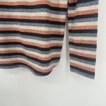 American Eagle Soft & Sexy Plush Shirt Multicolor Stripe Long Sleeve Orange M Photo 6
