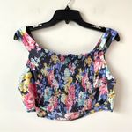 Free People  Intimately Floral Off The Shoulder Crop Top L Photo 3