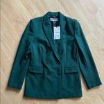 ZARA NWT Green  Blazer Photo 0