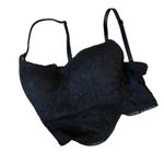 PINK Victorias Secret Bralette Small Lace Black Adjustable Cami Corset Brami Photo 2