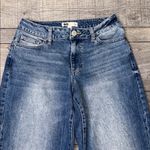 SO  Women's Blue Mid-Rise Barrel Jeans Photo 2