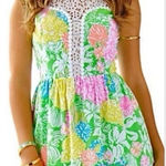 Lilly Pulitzer  Reagan dress Hibiscus Stroll 4 Photo 0