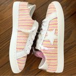 Vintage Havana Pink Stripe Sneakers White Shoes Size 8 NEW IN BOX Retail $125 Photo 7