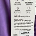 CALIA NWT Inspire Bodysuit Purple Lycra Activewear Yoga Gym XL NWT Athlete Photo 4