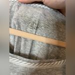 Carole Hochman 100% Cotton Natural Fiber Gray Short Sleeve Top Small Pocket Sz L Photo 11