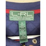 Ralph Lauren Lauren  Active Blue Jacket Women's Size 2X Plus Zip Up with Pockets Photo 4