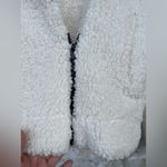 Noisy May  sherpa cream cropped boxy style  size small jacket Photo 3