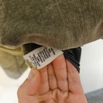 Fashion On Earth  Size Medium M Puffer Coat Green Yellow Mustard Cropped Photo 7