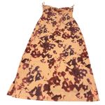 Princess Polly Dress Womens Size 10 Pink Floral Gracele Slip Maxi Open Back Photo 1