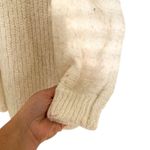 Forever 21  Cream Soft Knit Button Long Sleeve Sweater Cardigan Size Small Photo 3