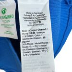 J.Crew  Royal Blue Cotton Modal Short Sleeve Ribbed Knit Collared Polo Top Sz XL Photo 4