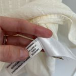 Madewell  Lakeline Popover Shirt in Clip-Stripe Off-White - Size S Photo 6