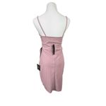 Lulus BD8538L Forever My Girl Mini Dress Pink MEDIUM Form Fitting Tulip Skirt Photo 3