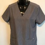FIGS  Charcoal V-Neck Women's XS scrub top Photo 1