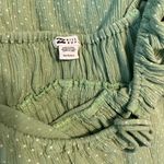 Billabong Green Midi Dress with Puff Sleeves Photo 5