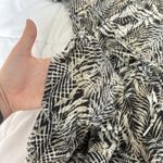 Tommy Bahama Tommy Bahamas Womens Floral Tropical Short-Sleeve Dress Tie Pockets Black Photo 4