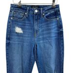 Juicy Couture Flare Leg Let Down Hem Medium Wash Jean Size 26 New Photo 2