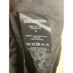 Zadig & Voltaire Reen Jac Leo 100% Silk Black Midi Slip Dress NWT MSRP $578 Photo 5