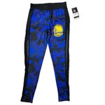 Nba  Golden State Warriors Women’s Blue Camouflage Legging Size Small NWT Photo 1