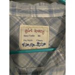 Girl Krazy  Long Sleeve Button Up Top Size XSmall Photo 2