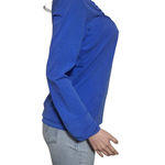 Pulp women's crew neck royal blue henley long sleeve top M Size M Photo 1