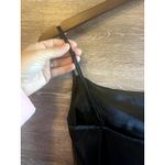 Bebe  Slip dress black Stain Cowl Neck Size XS Vintage Photo 6