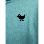 Bad Birdie Golf Pullover Womens Small 1/4 Zip Long Sleeve Teal Performance Top Blue Photo 2