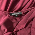 Ambiance Apparel Burgundy Romper Photo 2