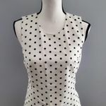 EXPRESS Sleeveless Black & White Polka Dot Dress 6 Photo 3