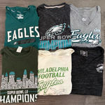Fanatics Women’s NFL Philadelphia Eagles Super Bowl T-Shirt Bundle - all sizes Photo 0