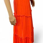 Boden USA Boden Women's Ultramarine Smocked-Waist Holiday Skirt in Firework Size 8 Regular Tiered Photo 4