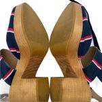 Free People 9 Sandals Clogs Heels Lace up Monaco Boho Festival 4th Nautical 70s Photo 14