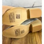 Forever 21 Women's Silver Tan Western Ankle Boots Booties US 7 Photo 4