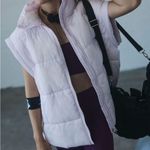 FP MOVEMENT In A Bubble Oversize Puffer Vest Color: Rose Quartz Size: M NWT Size M Photo 1