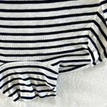Aerie  Navy White Stripe Turtleneck Long Sleeve Photo 1