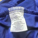 Chic Royal Blue Ruched Mini Dress Photo 9