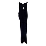 Emma & Michele Emma & Michelle Navy Flare Leg Jumpsuit Sleeveless Tank Size Medium Women's Photo 2