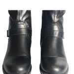 Dream Paris Dream Pairs Black Knee High Riding Boots Side Zipper Buckles 1.25 inch Heel Sz 5 Photo 2