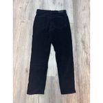 Everlane Black Corduroy High Rise Straight Leg Pants Women Size 29 Photo 1