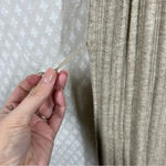 Anthropologie Amadi Tan Ribbed Rayon Maxi Robe Dress Photo 1