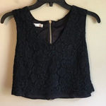 Bishop and Young  XS black crop top Photo 0