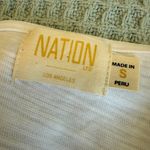 Nation Ltd Oralia Mini Dress Womens Small White Bridal Shower Bachelorette Photo 2