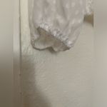 Haute Monde  Women’s White V-Neck Balloon Sleeve Smocked Blouse Top Size 1XL Photo 5