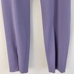 1. State New Split Cuff Straight Leg Pants Front Slit Trousers Purple Size 18W Photo 5