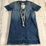 Current/Elliott Current Elliott The All Laced Up Civilian Denim Dress Photo 1